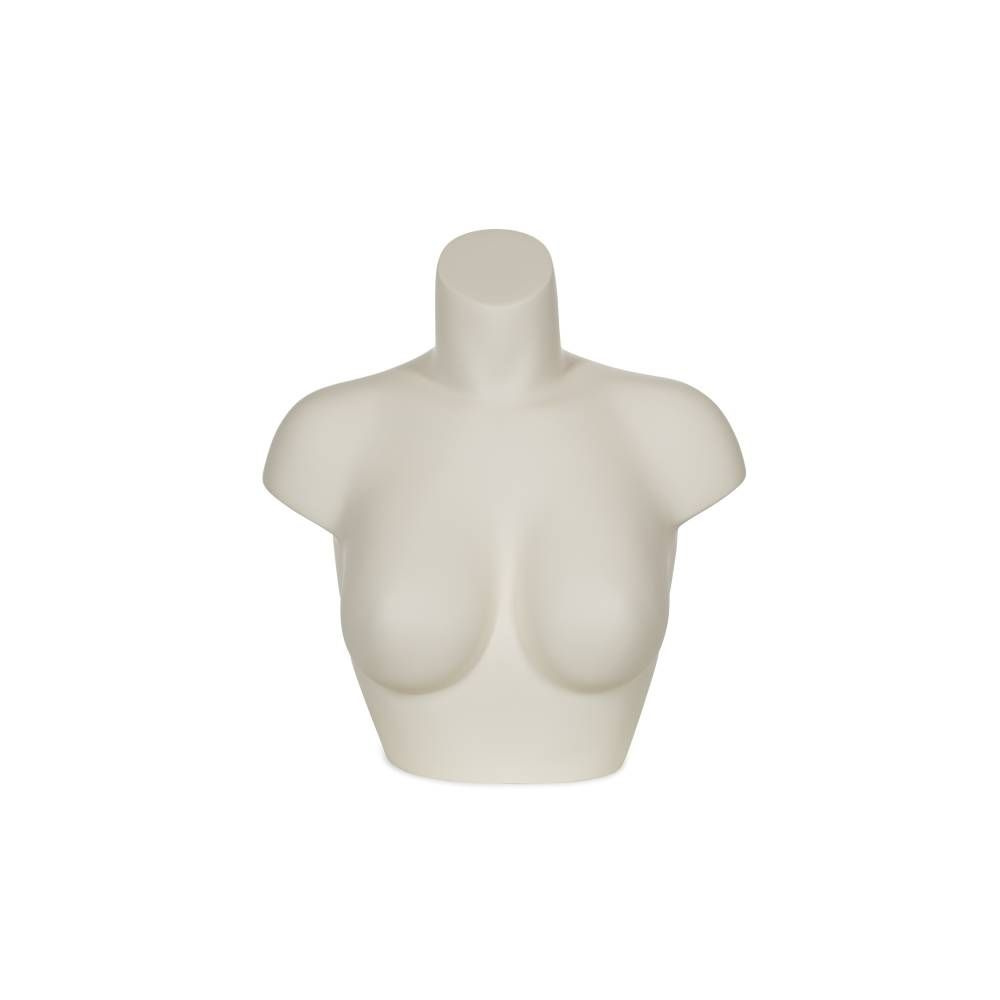 Buste de lingerie femme bonnet b fibre de verre blanc lait mat Buste de lingerie femme bonnet b fibre de verre blanc lait mat