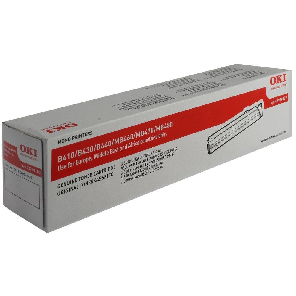 43979102 toner original pour b410/b410d/b410dn, noir 43979102 toner original pour b410/b410d/b410dn, noir