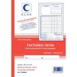 Manifold AUTO-ENTREPRENEUR Factures / Devis A4 40 feuilles Dupli