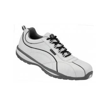 Basket de sécurité cuir blanc S3 Non-métallique Maxguard - 42 Basket de sécurité cuir blanc S3 Non-métallique Maxguard - 42