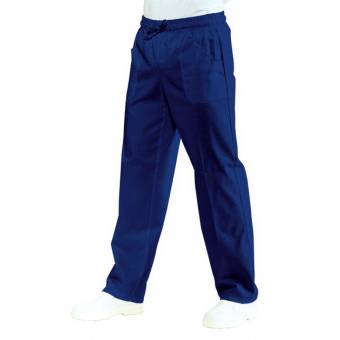Pantalon médical Mixte à Taille elastique Bleu nuit - XXL