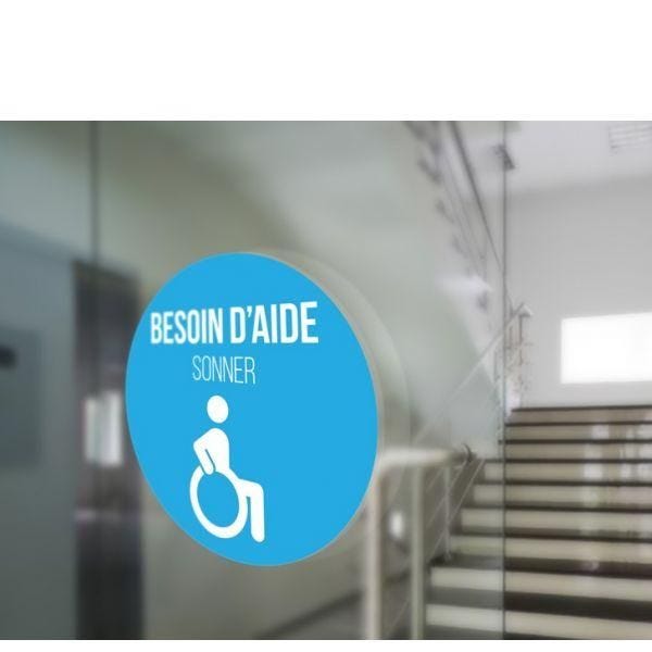 Adhésif pour carillon d'appel - bleu Adhésif pour carillon d'appel - bleu