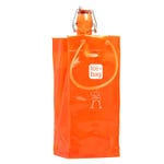Ice.bag® classic orange - rafraîchisseur 1 bouteille 11+11x25,5cm x24 pcs