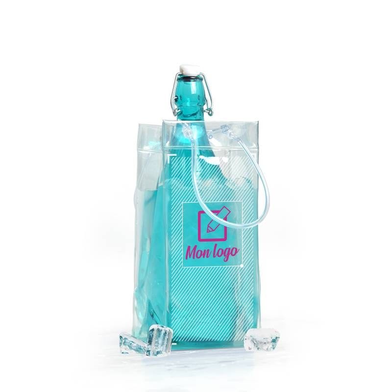 Ice.bag® personnalisable-classic transparent 0,5mm-11+11x25cm - par 900