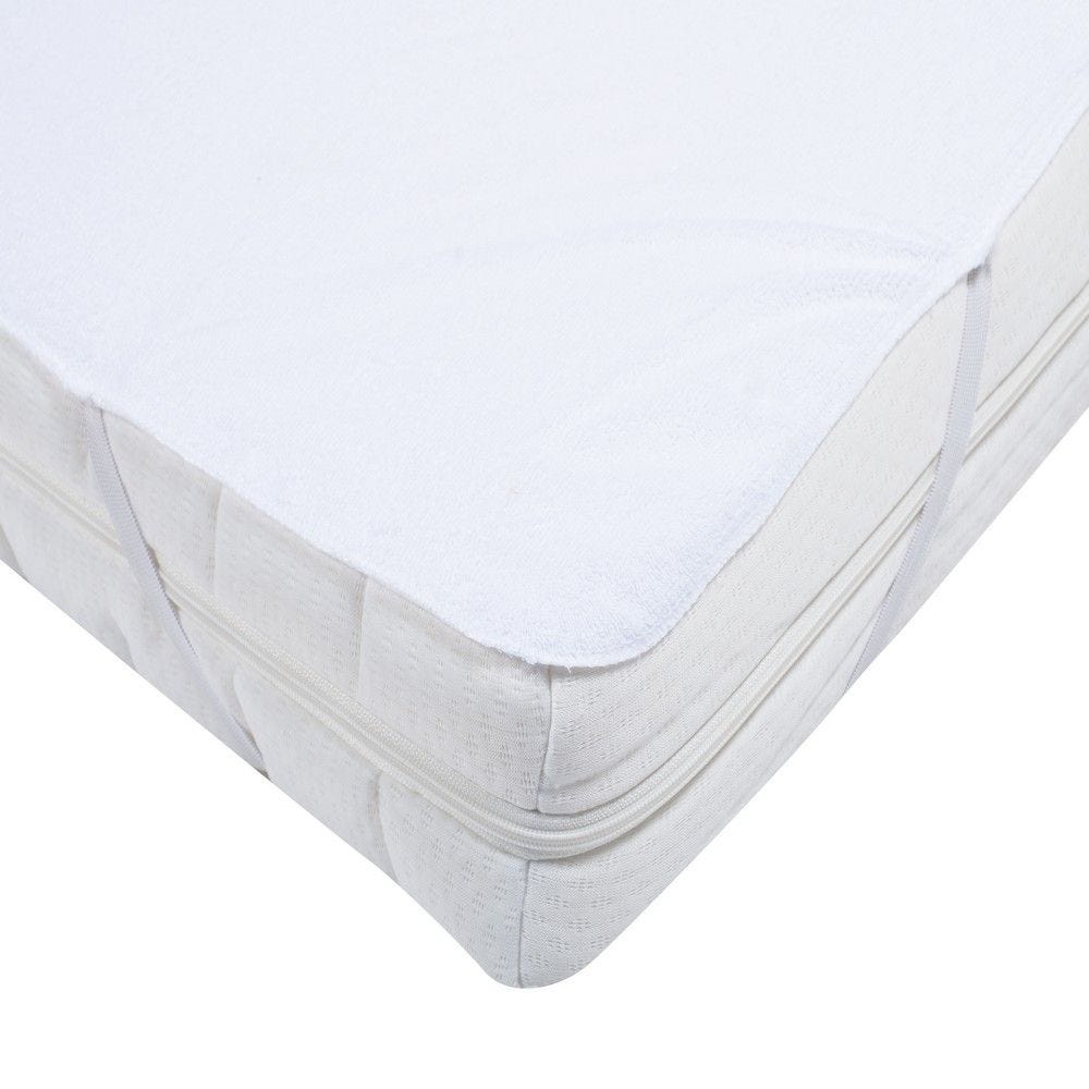 Alèse elasretane 90x200cm blanc - 180g/m² Alèse elasretane 90x200cm blanc - 180g/m²