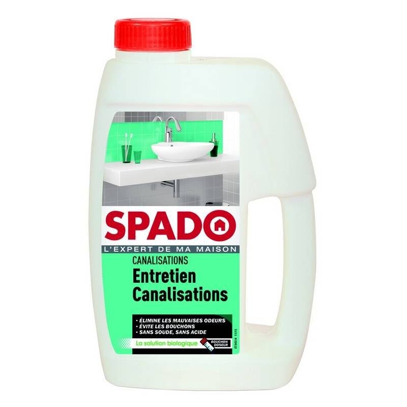 Entretien canalisations biologique flacon Spado 1l par 6