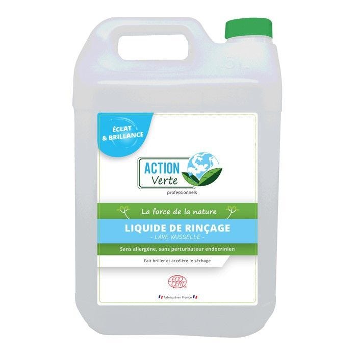 Action verte liquide de rinçage Ecocert 5L Action verte liquide de rinçage Ecocert 5L
