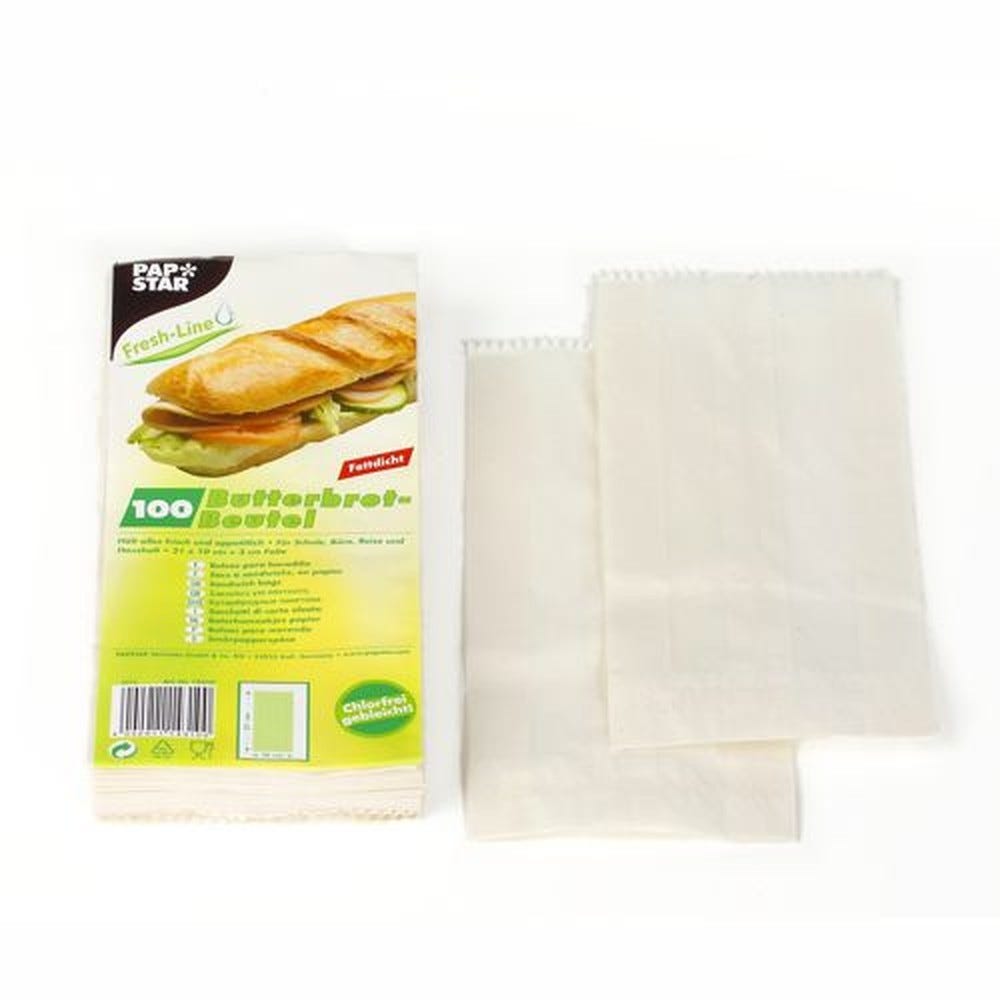 Sachet anti-graisse 21 cm x 10 cm x 3 cm blanc , sulfurisé par 3000 Sachet anti-graisse 21 cm x 10 cm x 3 cm blanc , sulfurisé par 3000