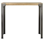 Table Mange debout Bristol- industriel vintage bois et métal 59x115x108h. cm