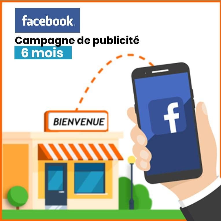 Attirer des clients avec la publicité locale Facebook & Instagram - Pack 6 mois Attirer des clients avec la publicité locale Facebook & Instagram - Pack 6 mois