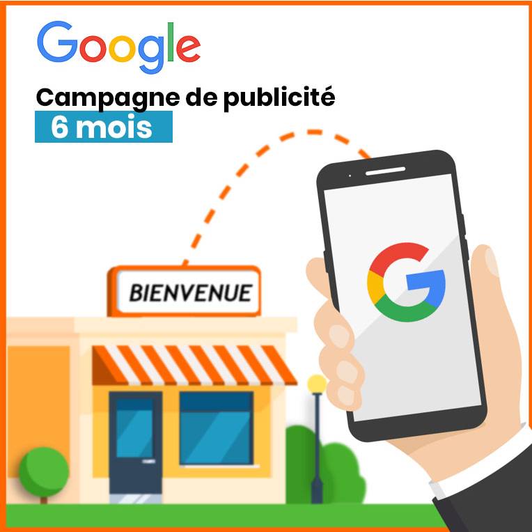 Attirer des clients dans ma boutique avec les annonces Google - Pack 6 mois Attirer des clients dans ma boutique avec les annonces Google - Pack 6 mois