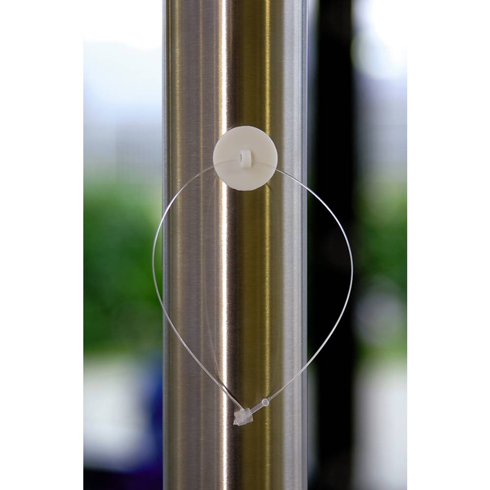 Attache cordon plastique pour pochettes porte-étiquettes - Lot de 500 Attache cordon plastique pour pochettes porte-étiquettes - Lot de 500