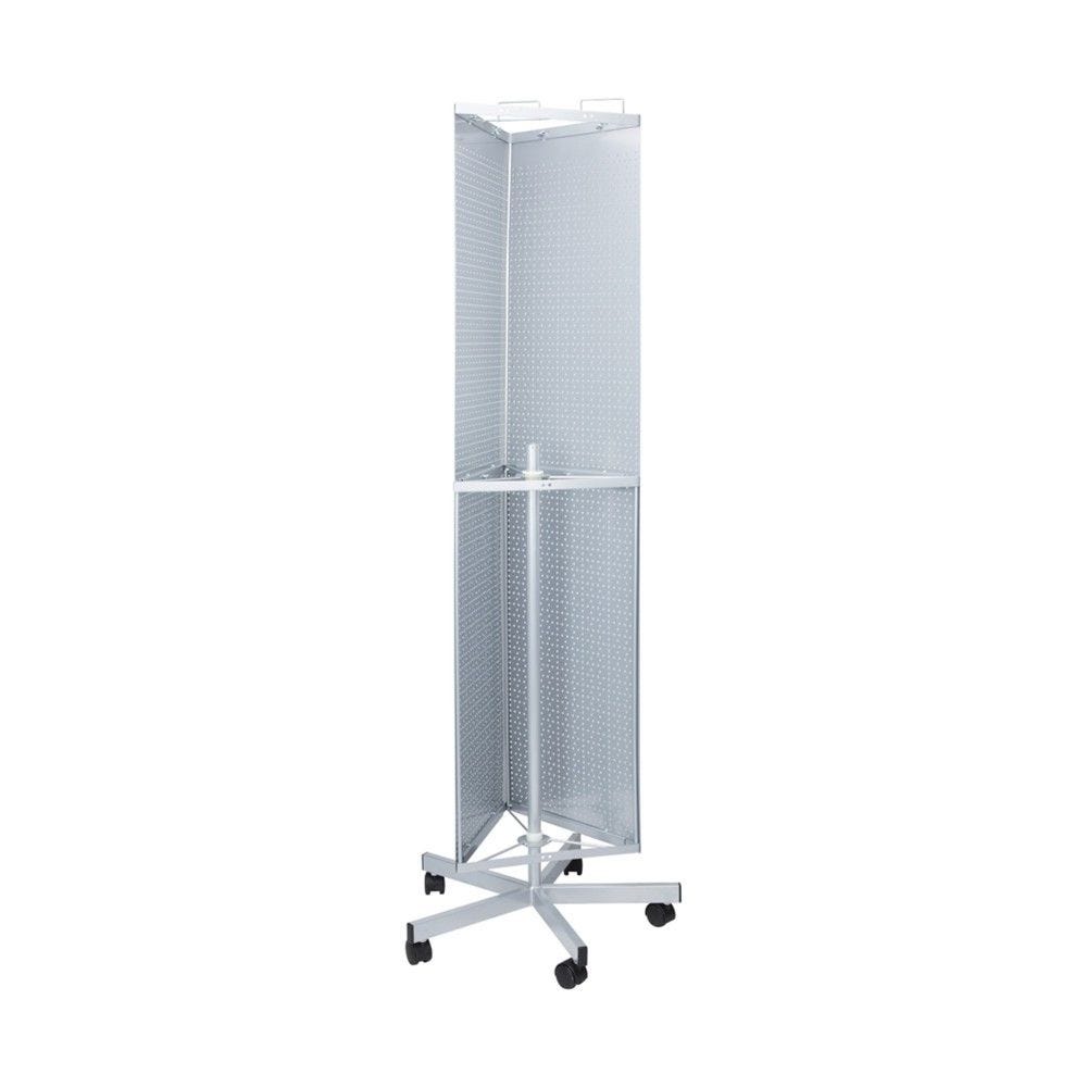 3 Panneaux en métal perforé pour système 'Multi' 3 faces + tourniquet de base 3 Panneaux en métal perforé pour système 'Multi' 3 faces + tourniquet de base