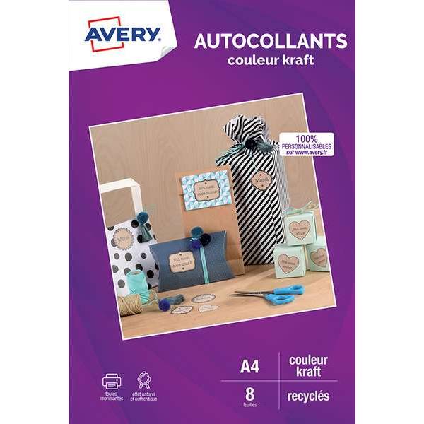 Autocollants personnalisables et imprimables - 8 unités Autocollants personnalisables et imprimables - 8 unités