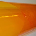 Plastiflam® CRISTAL JAUNE film PVC souple ignifugé M2 300 µm rouleau 1,37x10m