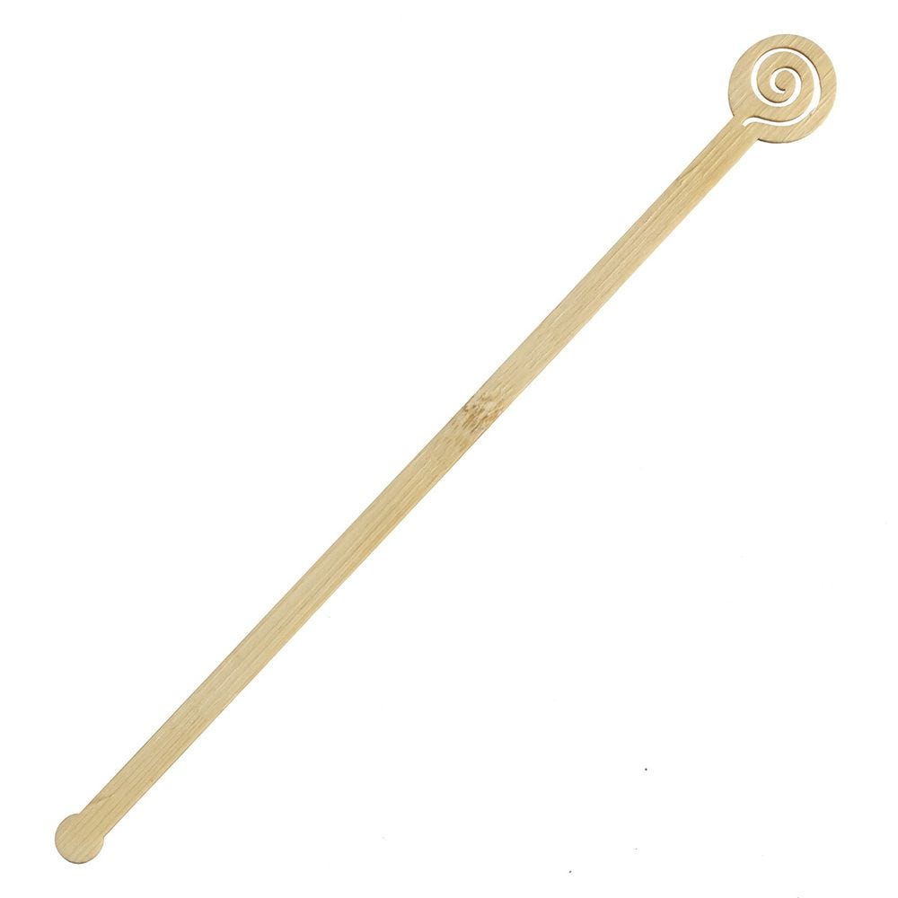 Agitateur bambou Spirale 200 mm - par 2000 Agitateur bambou Spirale 200 mm - par 2000