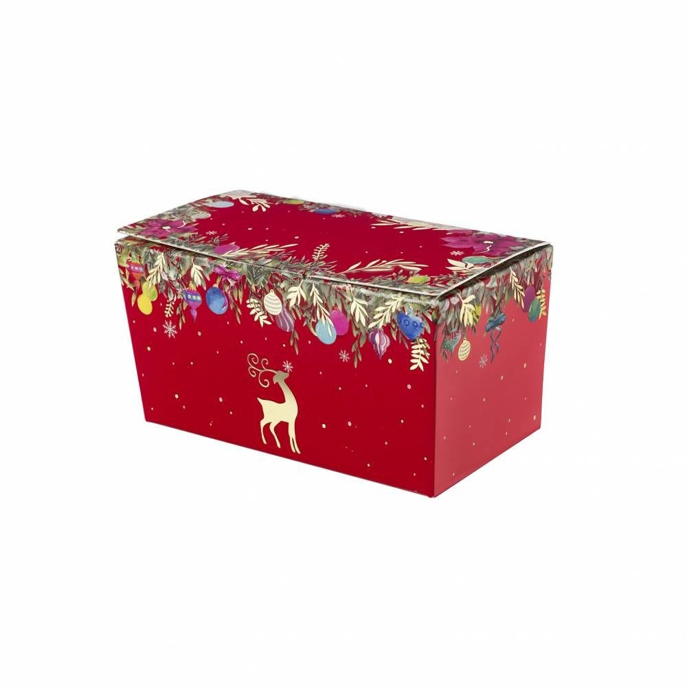 Ballotin 500g CHRISTMAS 14,5 x 7,5 x 7 cm - Par 25 Ballotin 500g CHRISTMAS 14,5 x 7,5 x 7 cm - Par 25