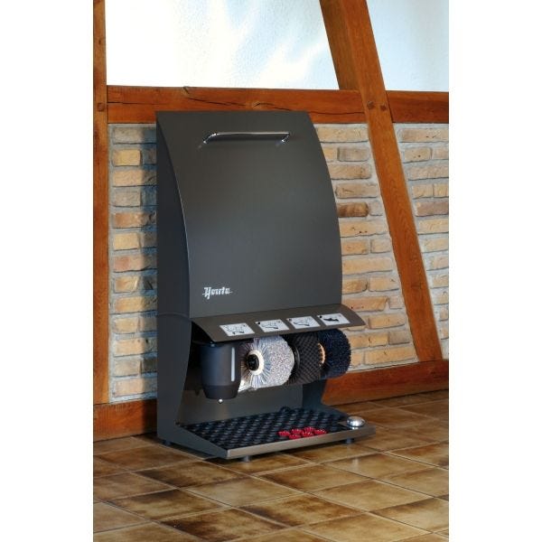 Cireuse elégance plus peinture anthracite - dimensions : l 50 x p 30 x h 86 cm Cireuse elégance plus peinture anthracite - dimensions : l 50 x p 30 x h 86 cm