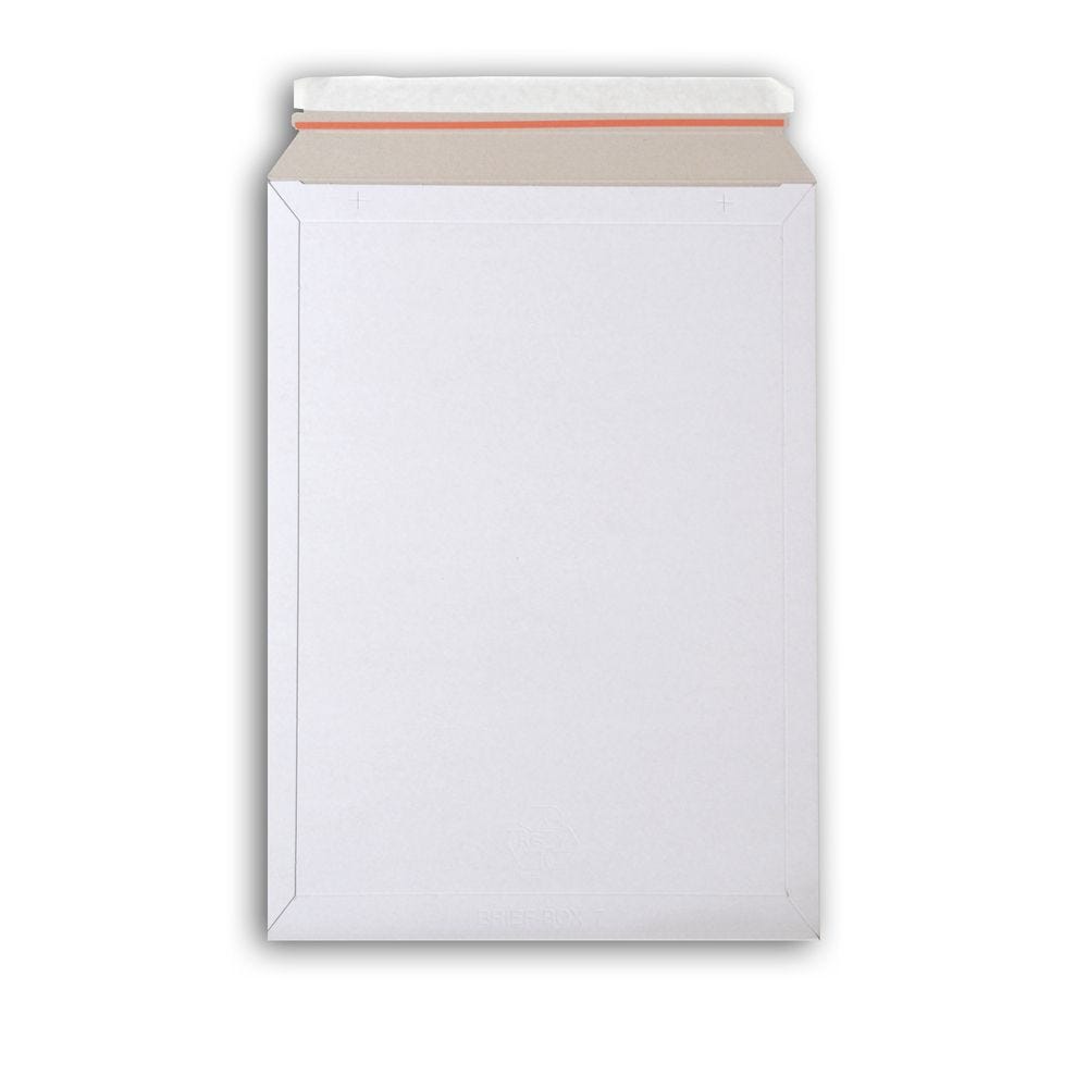 Enveloppe carton B-Box 7 BLANC format 320x455 mm - par 5