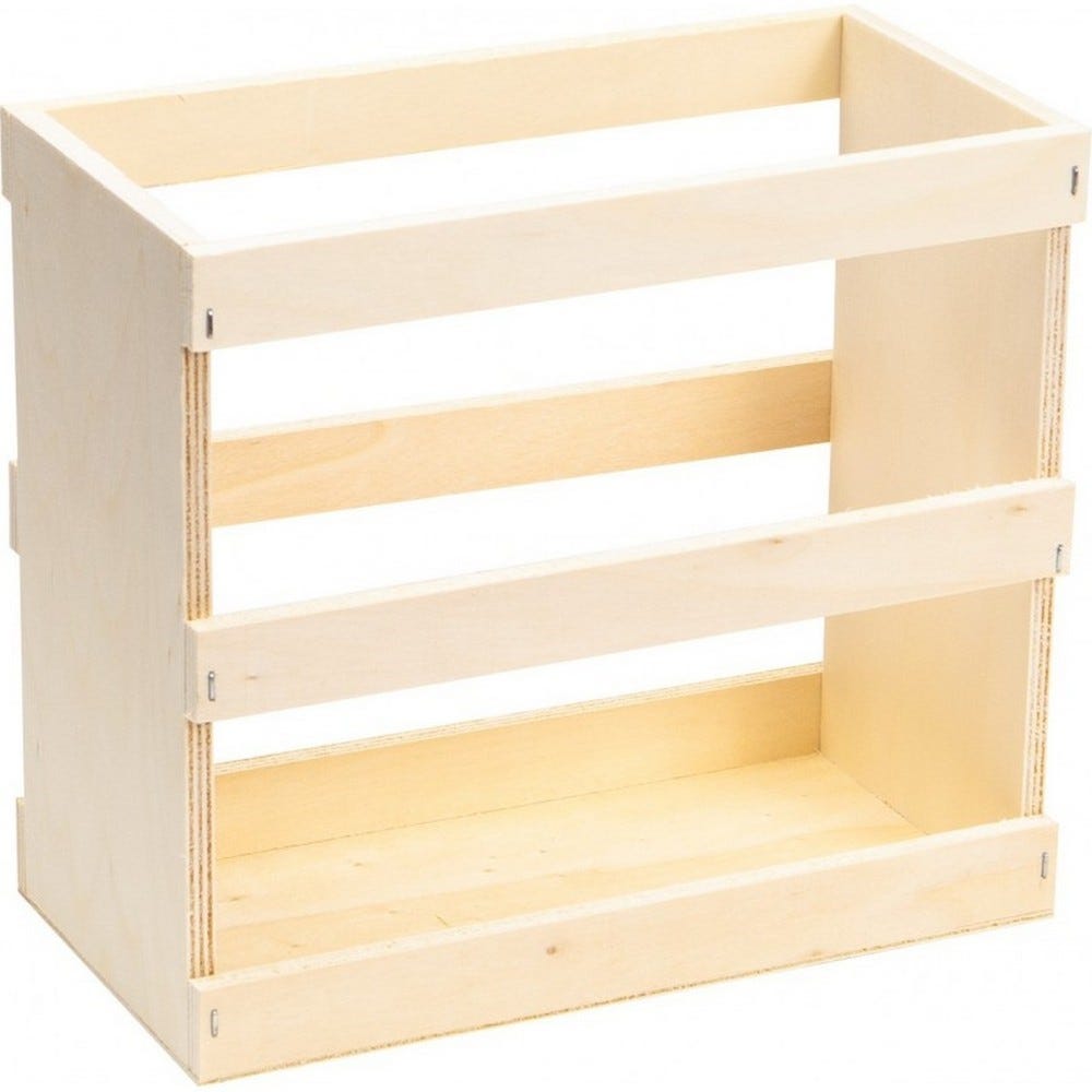 Caisse en bois 8 bouteilles bière type long neck - 26,5x14x23,5 cm - par 10 Caisse en bois 8 bouteilles bière type long neck - 26,5x14x23,5 cm - par 10