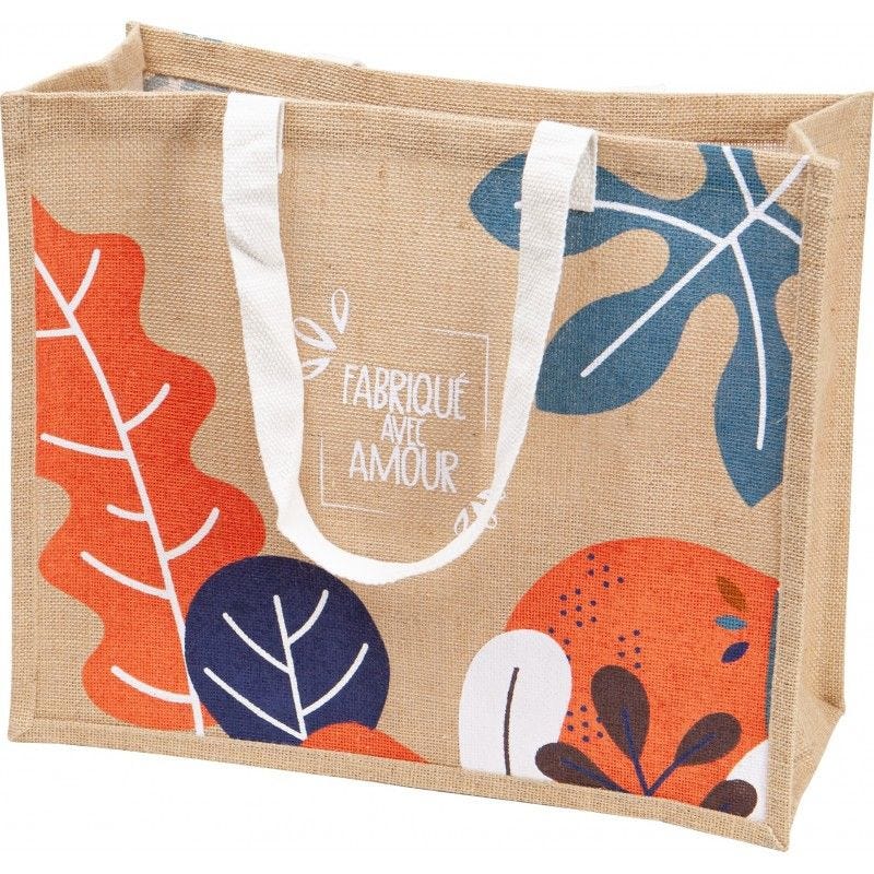 Sac sales amour jute