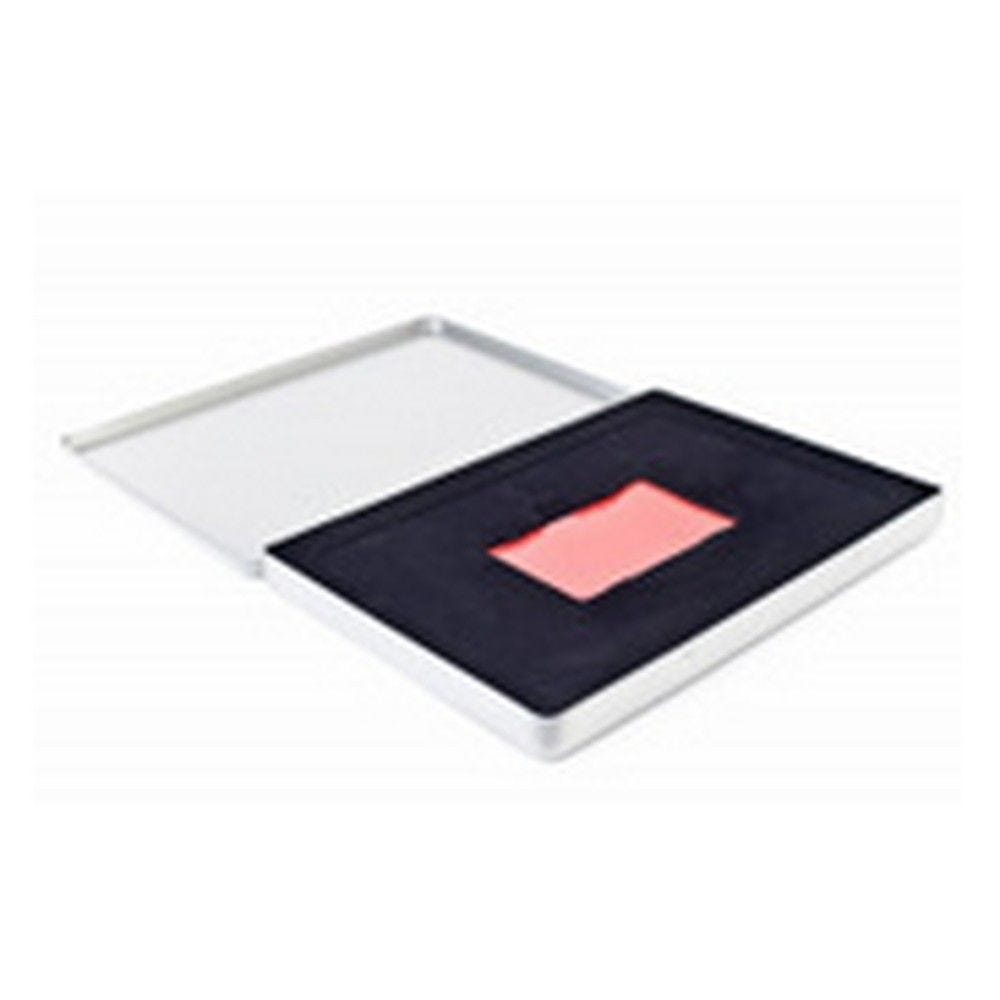 Boite A5 avec feutrine pour carte Mediaboxs 21,5x15,5x1,3 cm métal par 40 Boite A5 avec feutrine pour carte Mediaboxs 21,5x15,5x1,3 cm métal par 40