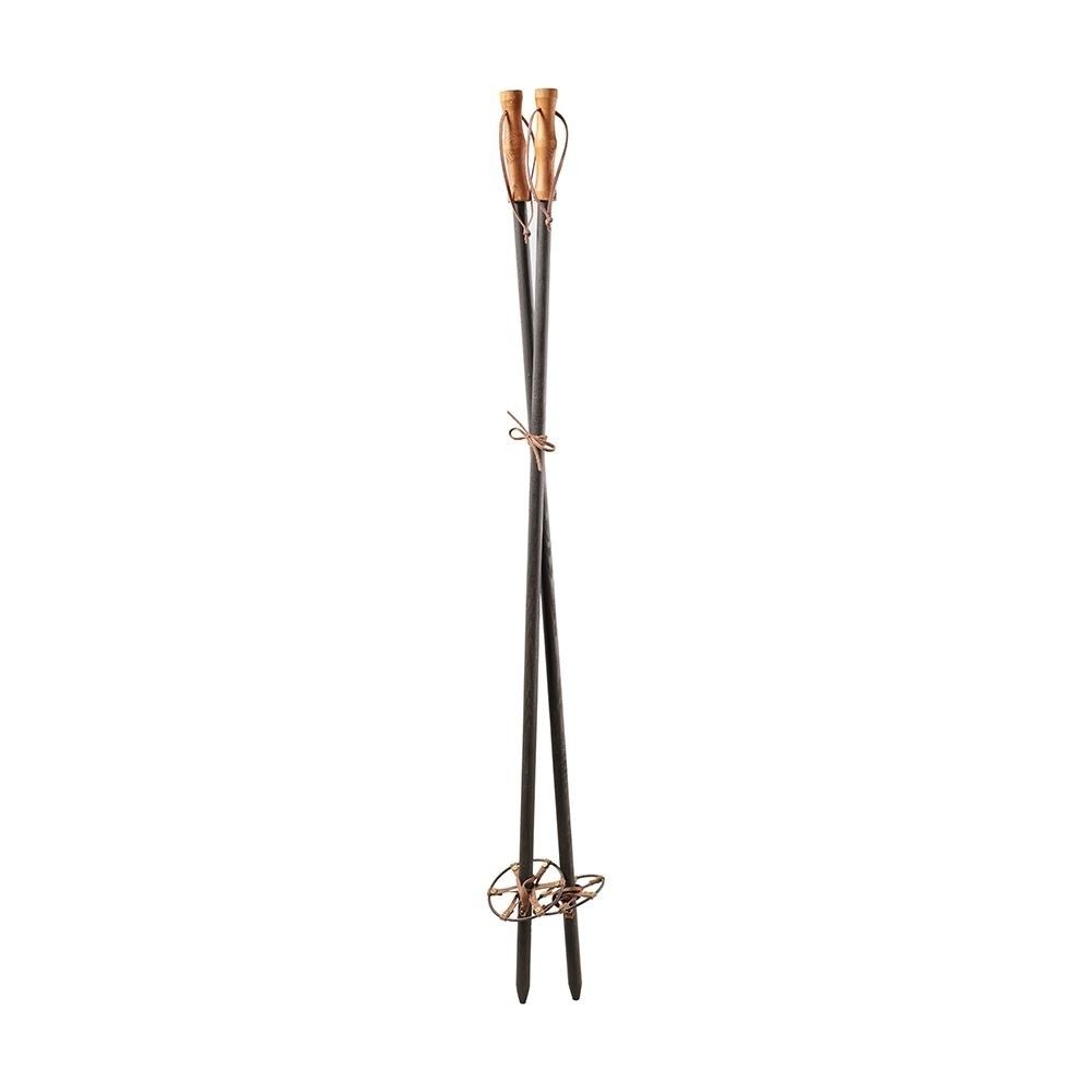 Bâton de ski décoratif noir/bronze 100cm Bâton de ski décoratif noir/bronze 100cm
