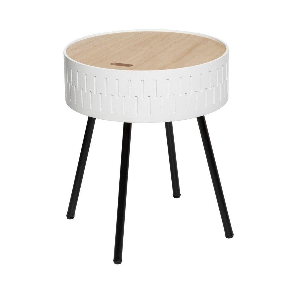 2 en 1 table à café et coffre de rangement blanc 2 en 1 table à café et coffre de rangement blanc