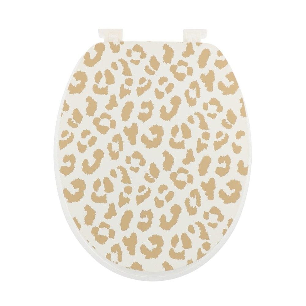 Abattant WC en bois déco golden touch avec kit de fixation Abattant WC en bois déco golden touch avec kit de fixation