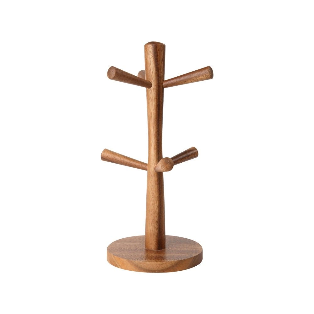 Arbre à mugs H 31cm en acacia Arbre à mugs H 31cm en acacia