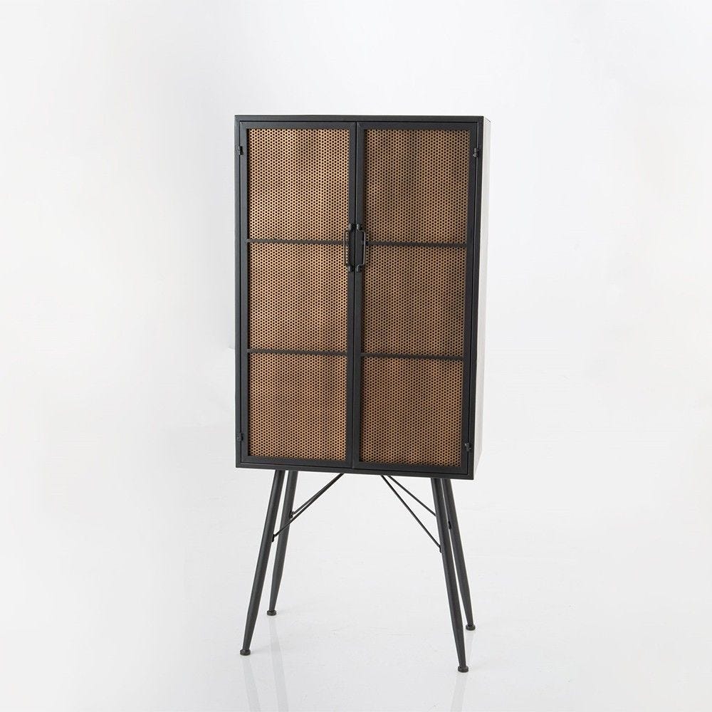 Armoire grillage 2 portes 70cmx161cmx38cm Armoire grillage 2 portes 70cmx161cmx38cm