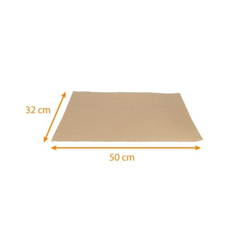 Thermosoudable brun 38+9g/m2 format 32x50cm carton de 10kg Thermosoudable brun 38+9g/m2 format 32x50cm carton de 10kg