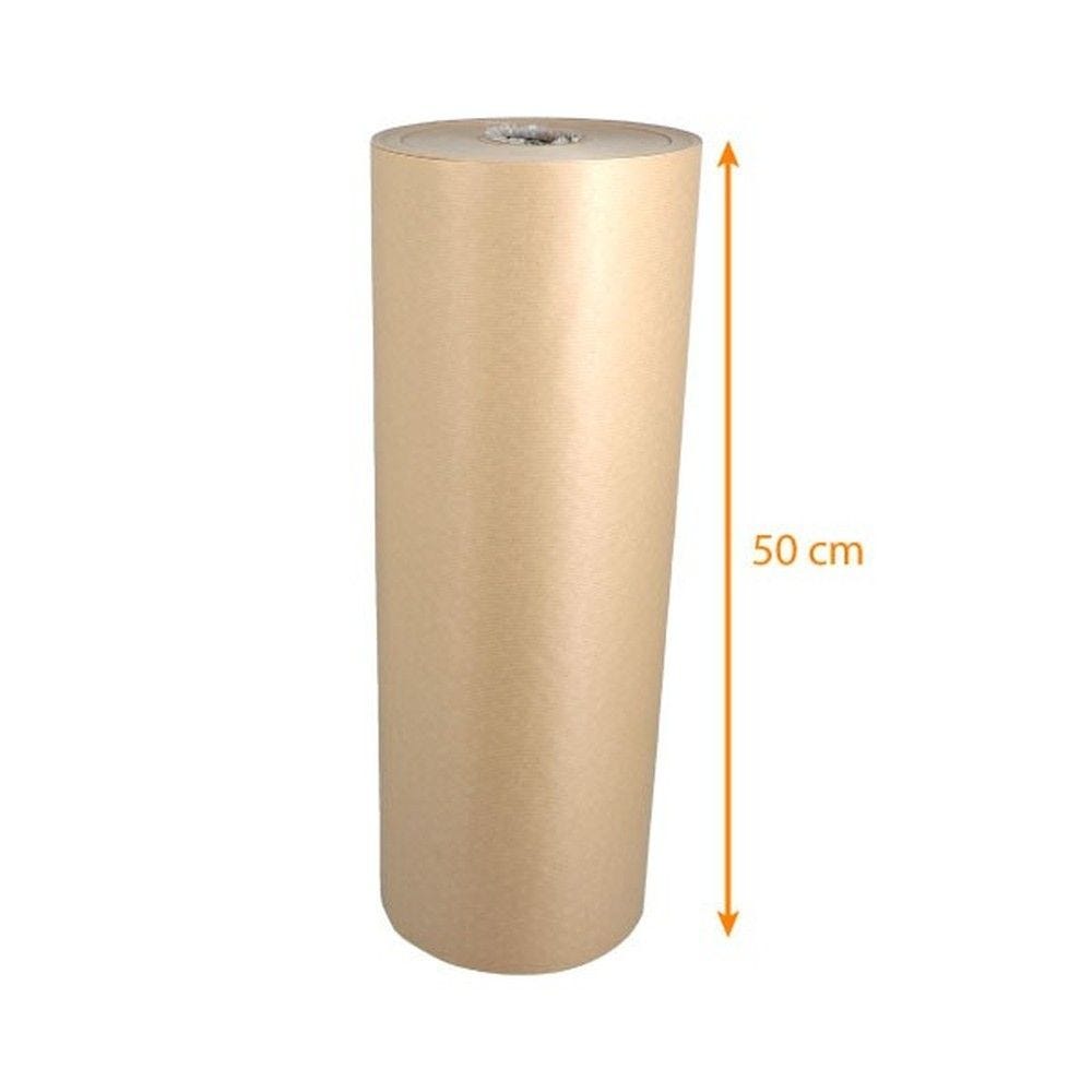 Thermosoudable brun 38+9g/m2 en bobinot comptoir de 50cm carton de 10kg Thermosoudable brun 38+9g/m2 en bobinot comptoir de 50cm carton de 10kg