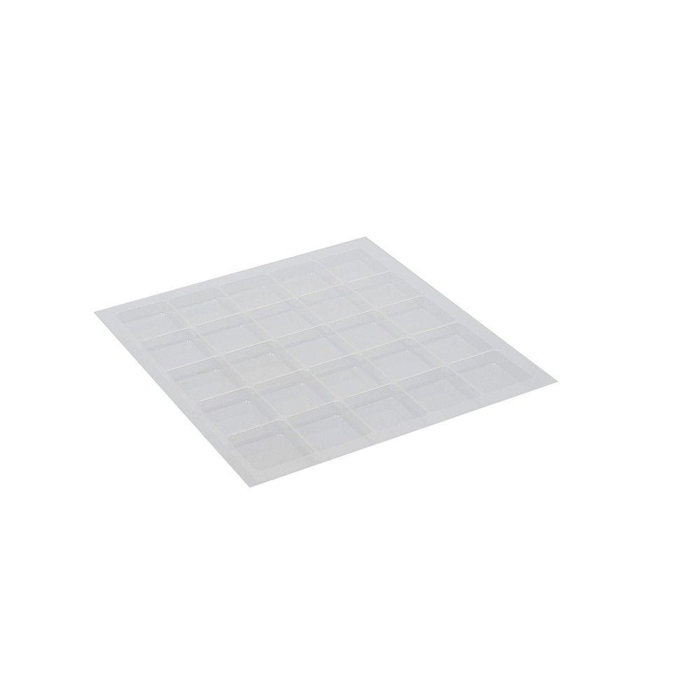 Alvéoles 160x160x7mm (25 carrés de 27x27mm) transparent Alvéoles 160x160x7mm (25 carrés de 27x27mm) transparent
