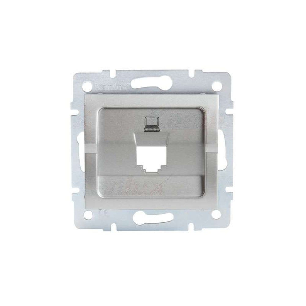 Adaptateur réseau ethernet rj45 encastrable logi blanc Adaptateur réseau ethernet rj45 encastrable logi blanc