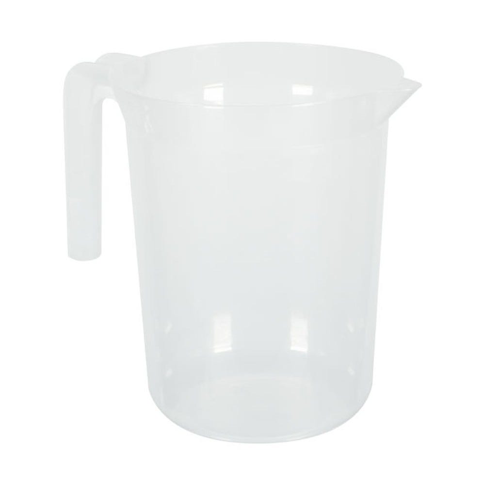10 carafes réutilisables plastique incassable translucide avec jauge 1,5l 10 carafes réutilisables plastique incassable translucide avec jauge 1,5l