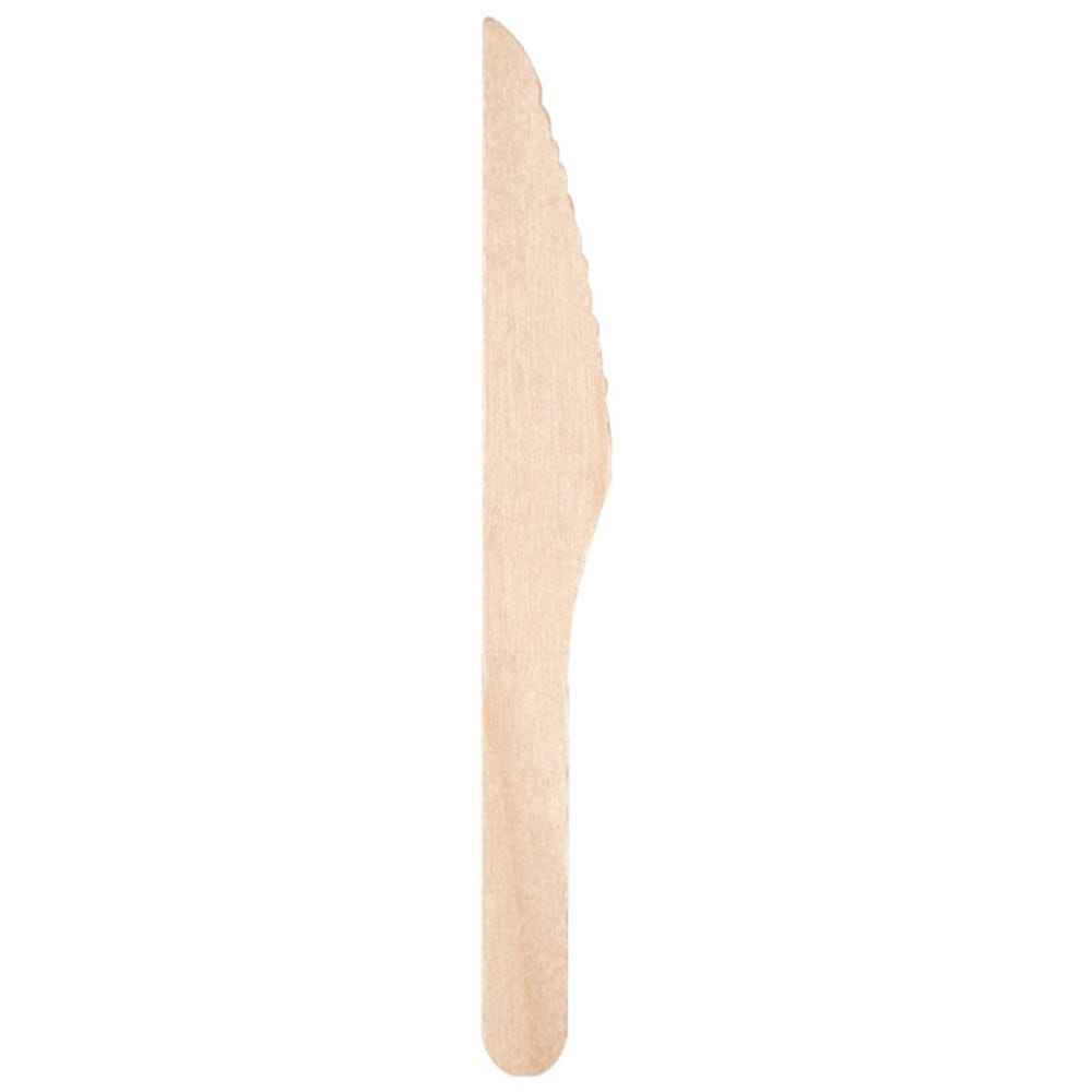 50 couteaux en bois 16cm 50 couteaux en bois 16cm