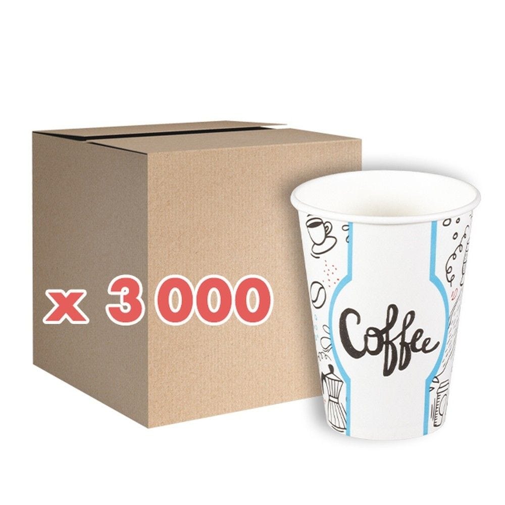 3000 gobelets carton décoré 7oz 3000 gobelets carton décoré 7oz