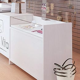 Vitrine comptoir