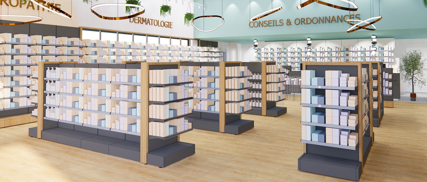 Pharmacie moderne